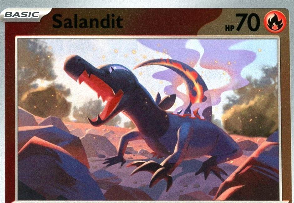 Ascended Heroes Salandit [Ball] Pokémon card